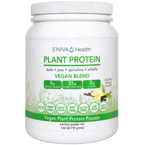 Ultra Smooth Plant Protein, Vegan Protein with Kale, Spirulina, Alfalfa, Pea Protein, Organic Vanilla,  ID 7401 Ultra Smooth Plant Protein, Vegan Protein with Kale, Spirulina, Alfalfa, Pea Protein, Organic Vanilla,  ID 7401