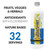 Eniva UltraSHOT, 32 oz, advanced natural energy liquid energy supplement, ultra-potent and ultra-pure healthy nutrients, increase stamina, antioxidant equivalent of 2 servings of fresh fruits and vegetables, based on ORAC antioxidant score, counteract damaging free radicals, mental clarity and well-being, energy and stamina, health of cellular DNA, 11 fruits and 2 vegetables, vitamins and minerals, invigorate energy production , enhance sexual function with exotic herbals, fuel stamina with the building blocks of protein,* Product ID # 29003