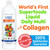 World's First Liquid Superfoods Daily Multi with Collagen, Satisfaction Guaranteed, VIBE + Collagen Liquid Daily Multi, 32 oz, ID 27060