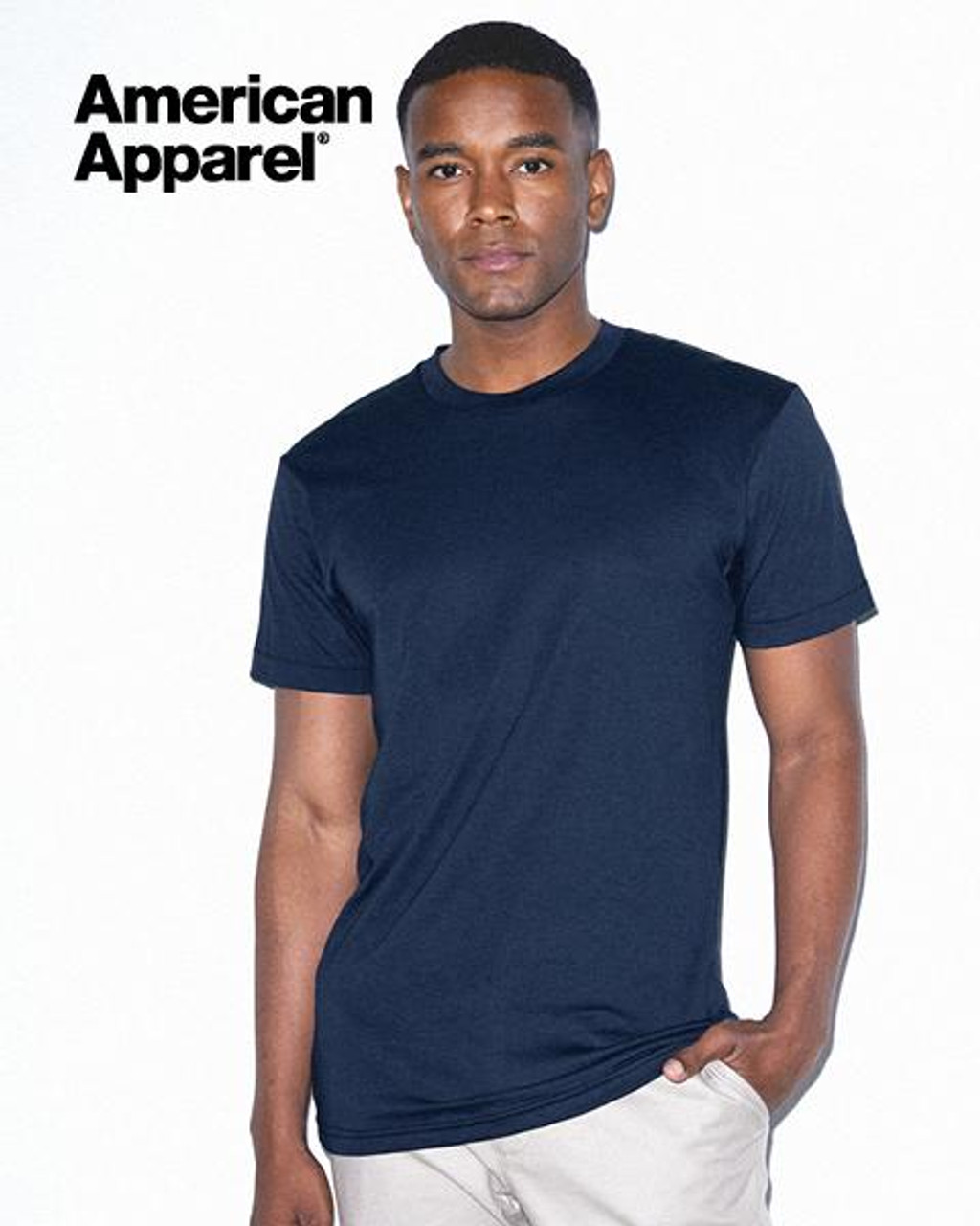 American apparel shop grey t shirt