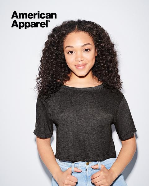 American Apparel Womens Tri-Blend 