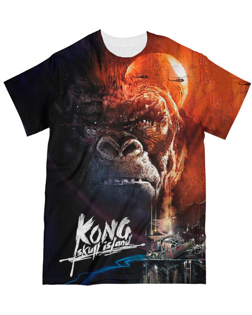 All over t-shirt sublimation printing front