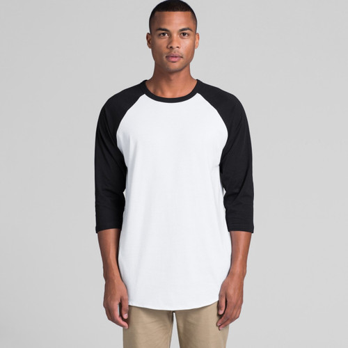 Ascolour Mens Raglan Tee - 5012 Front 