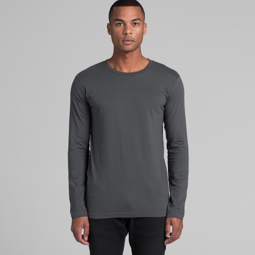 Ascolour Mens Ink L/S Tee - 5009 Front