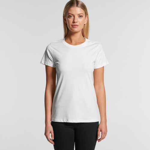 Ascolour Wo's Maple Organic Tee - 4001G Front 