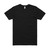 Black AScolour Mens Organic Tee 5005