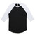 Black /White Ascolour Mens Raglan Tee - 5012