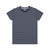 Navy/White Ascolour Wo's Maple Stripe Tee - 4037
