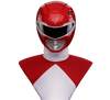 Red Ranger Life Size Bust
