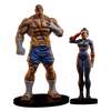 Sagat & Juli Street Fighter Street Jam Collectible Statue Set PCS