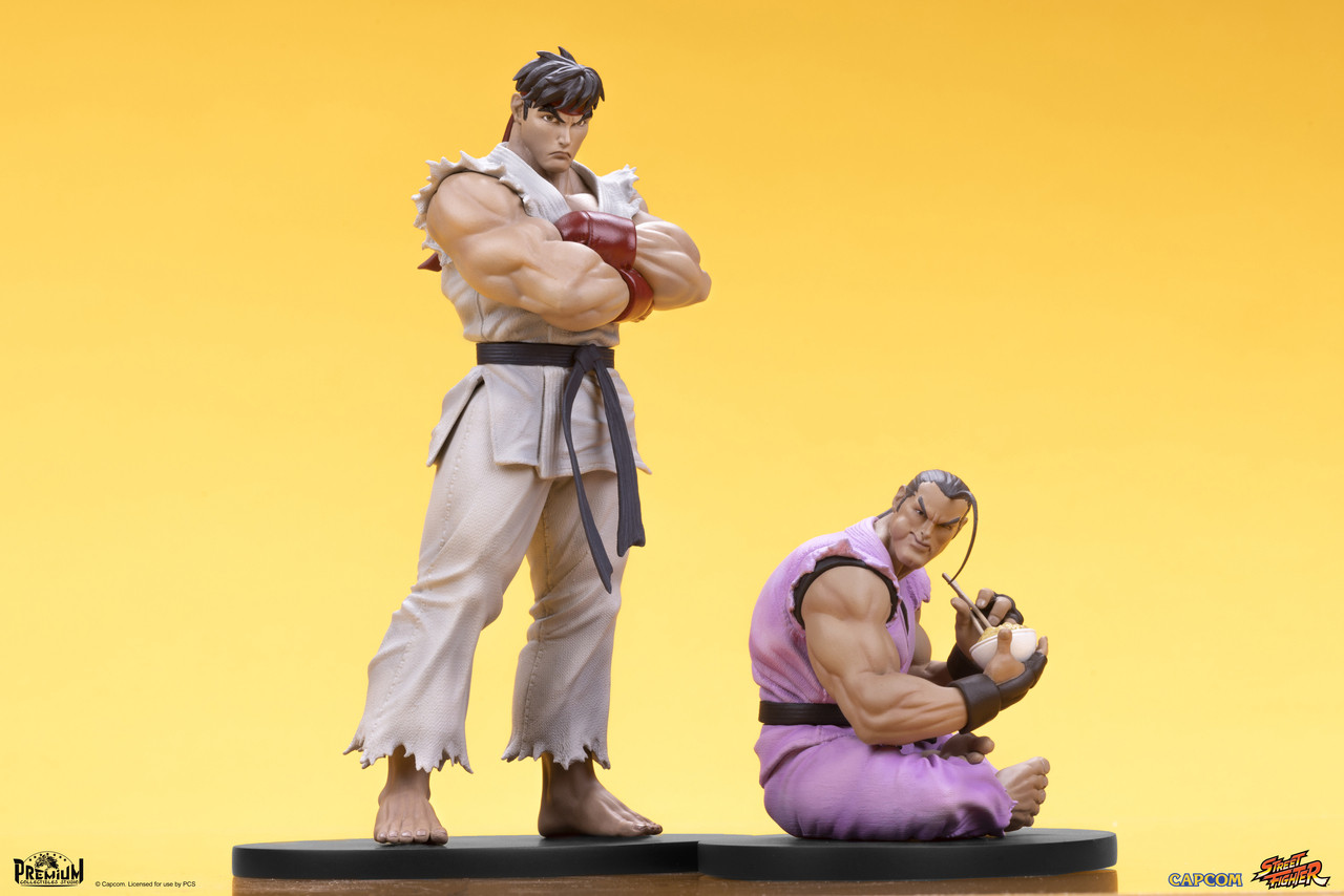 Ryu and Dan - Street Jam Statue Set