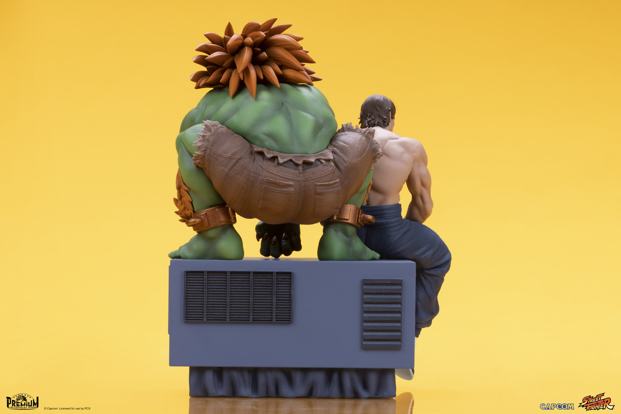 Ryu and Dan 1/10 Scale Statue Set