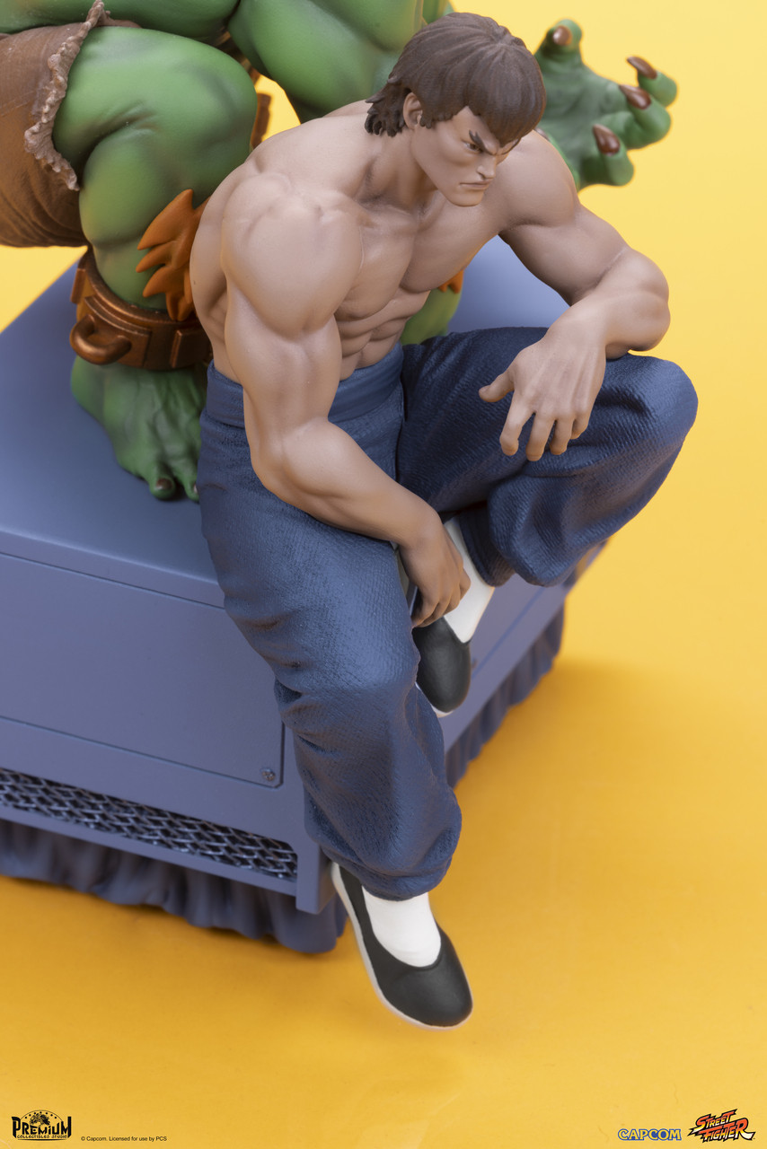 Fei Long and Blanka - Street Jam Statue Set