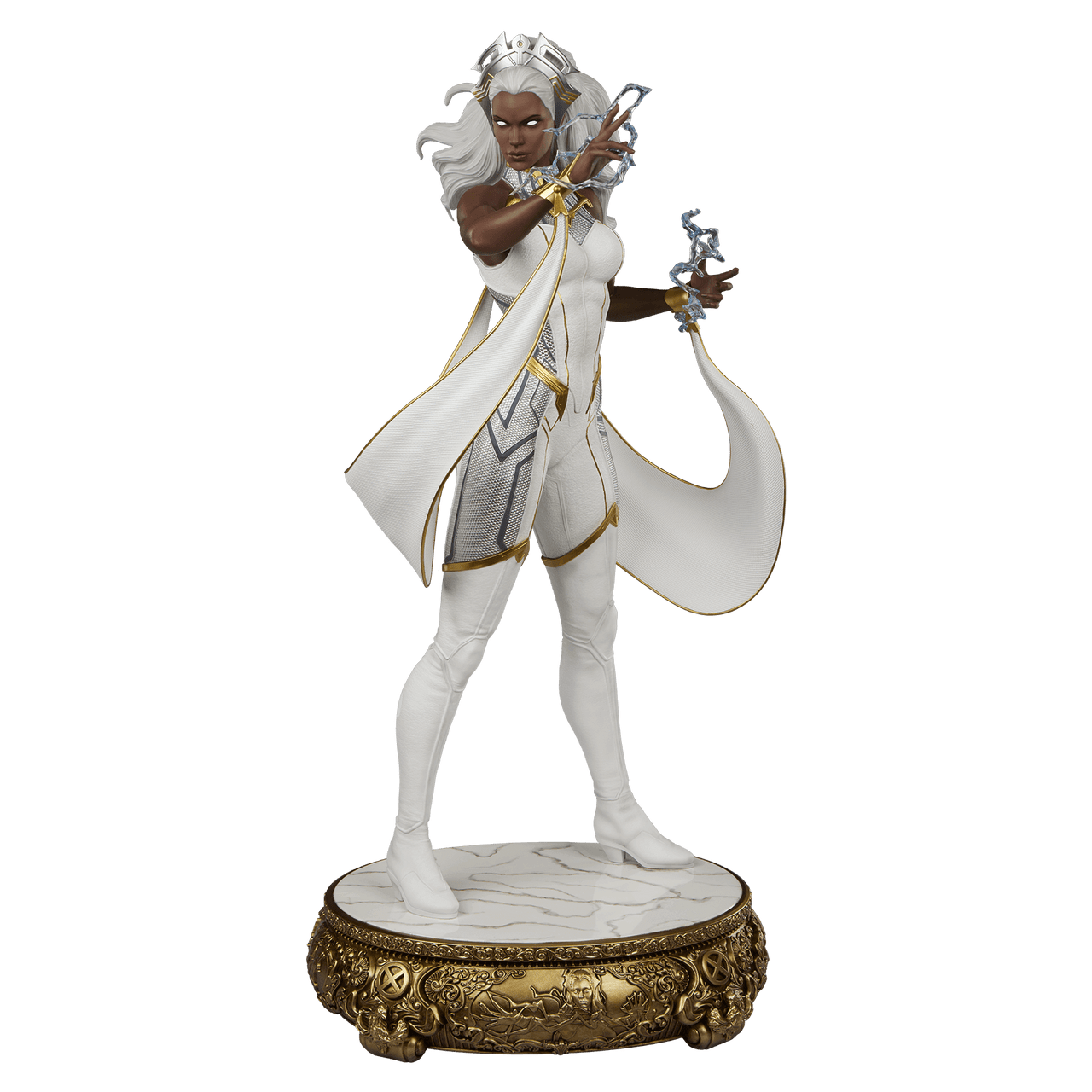 Storm white suit collectible statue