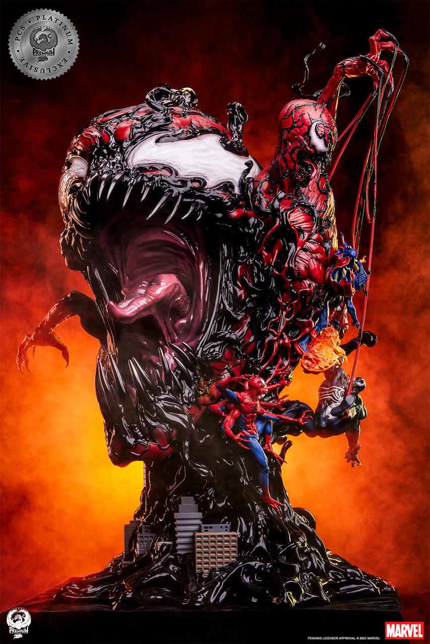 Maximum Carnage Platinum Exclusive Collectible Statue by PCS
