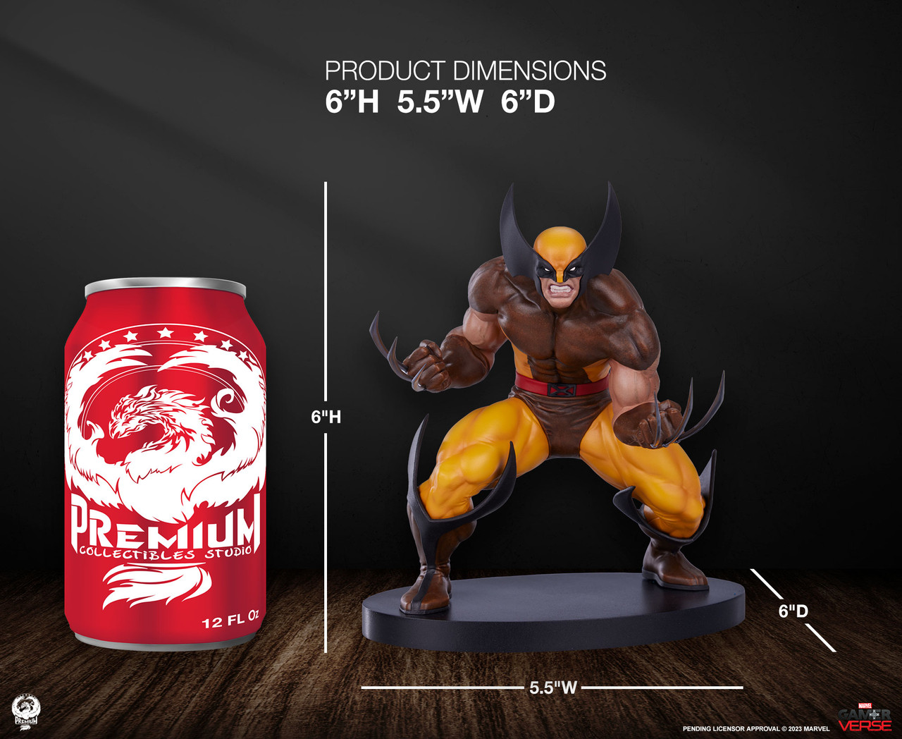 Marvel Wolverine Collectible Figure - Classic Edition by PCS