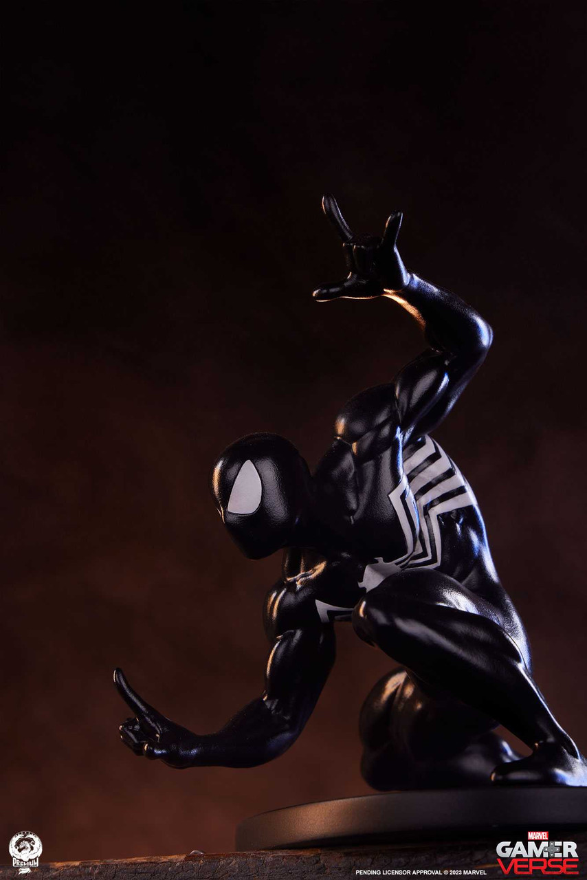 Marvel Gamerverse Classics Spider-Man - Black Suit Premium Collectibles Studio