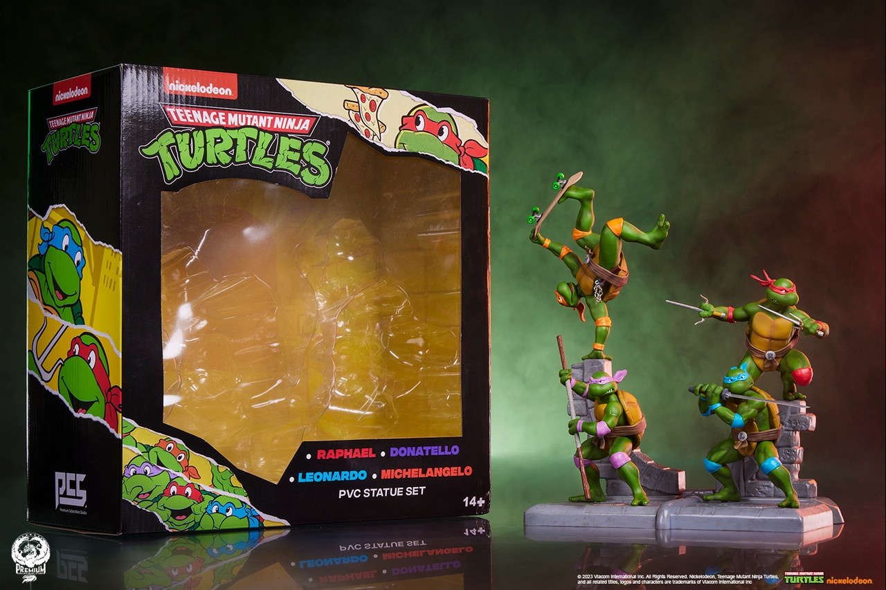 Teenage Mutant Ninja Turtles PVC 4-Pack