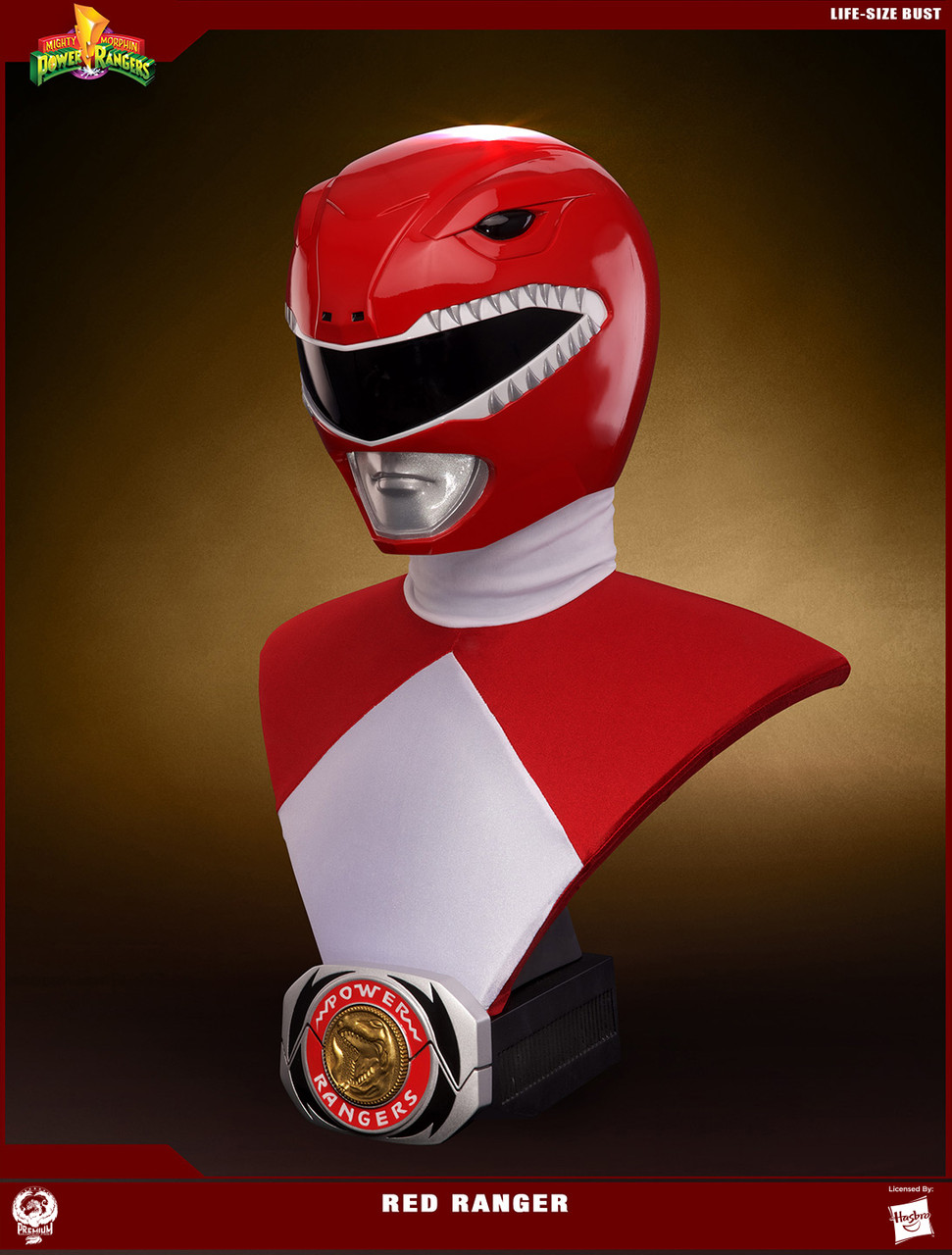 Red Ranger Life Size Bust