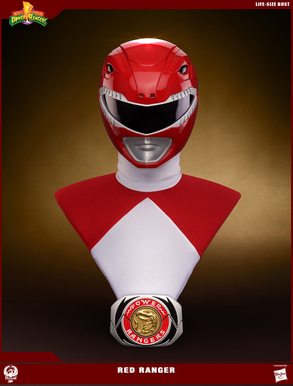 Red Ranger Life Size Bust