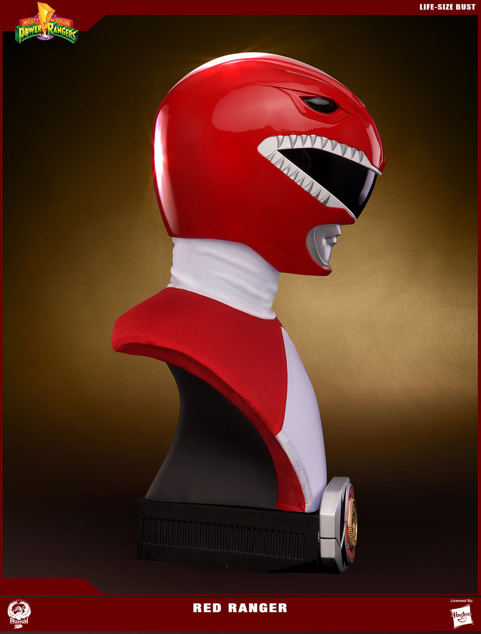 Red Ranger Life Size Bust