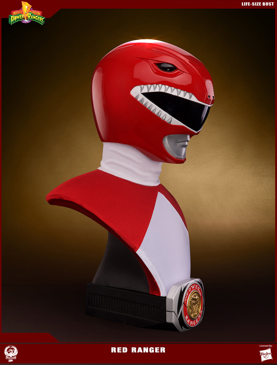 Red Ranger Life Size Bust