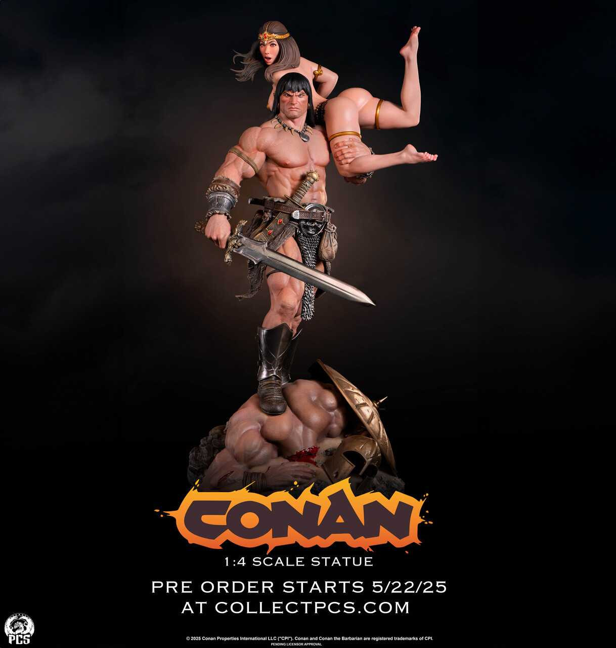 Conan Collectible Statue by PCS