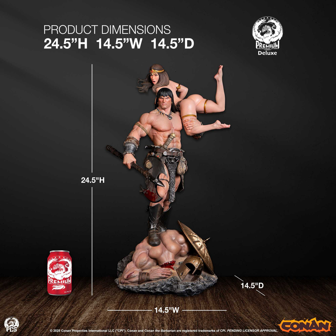 ミキプルーン CONANさん専用 Conan Collectible Statue by PCS