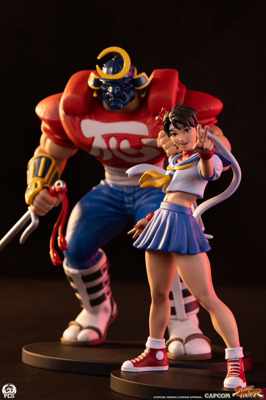 Sakura & Sodom Street Fighter Street Jam Collectibles - PCS