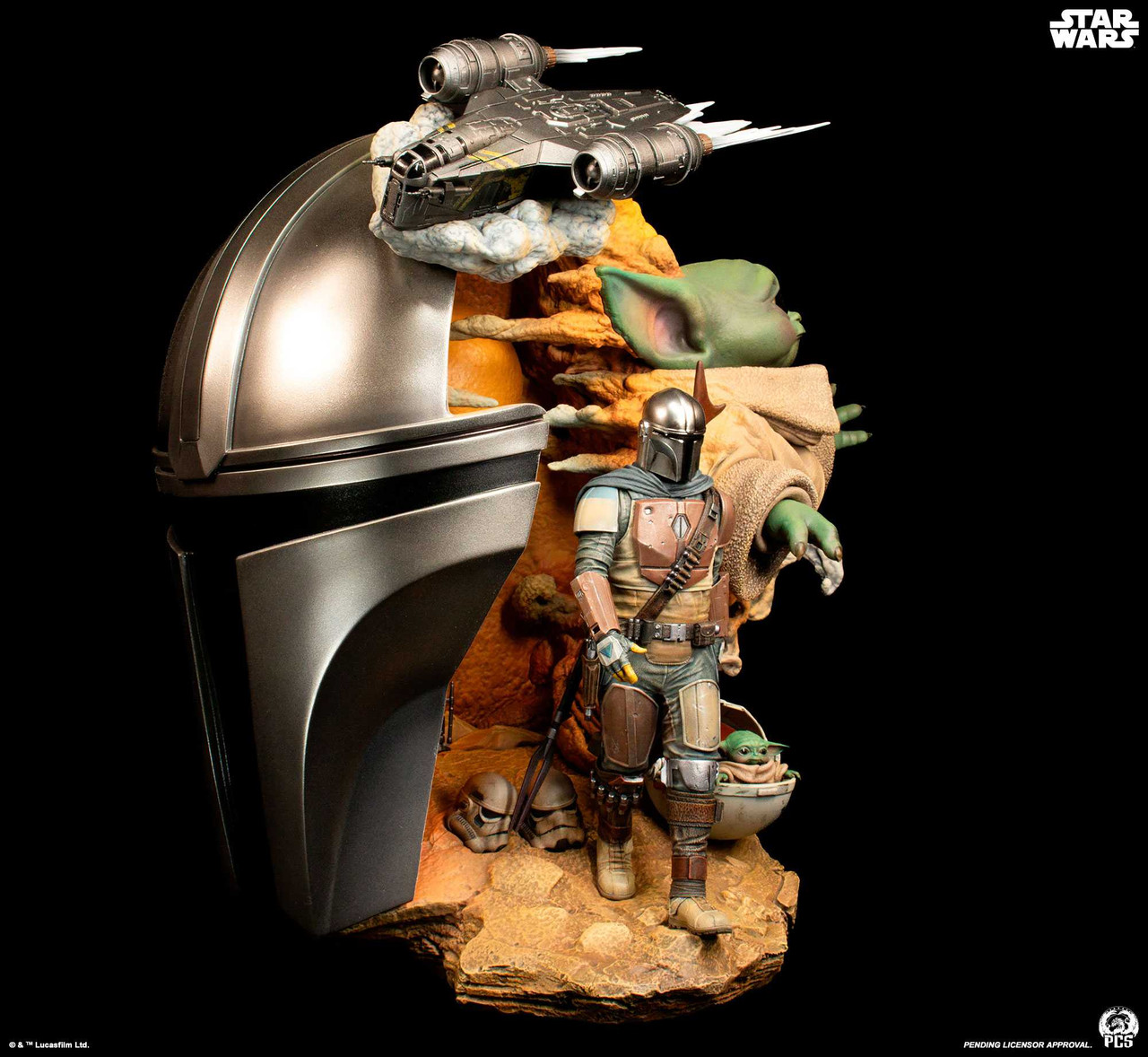 The Mandalorian - Fine Art Bust