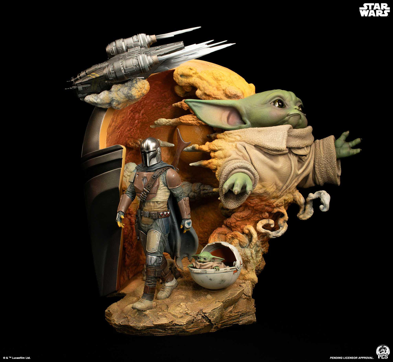 The Mandalorian - Fine Art Bust