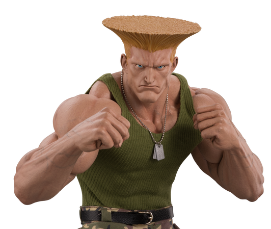 Guile Ultimate Street Fighter Collectible Figure PCS Statue