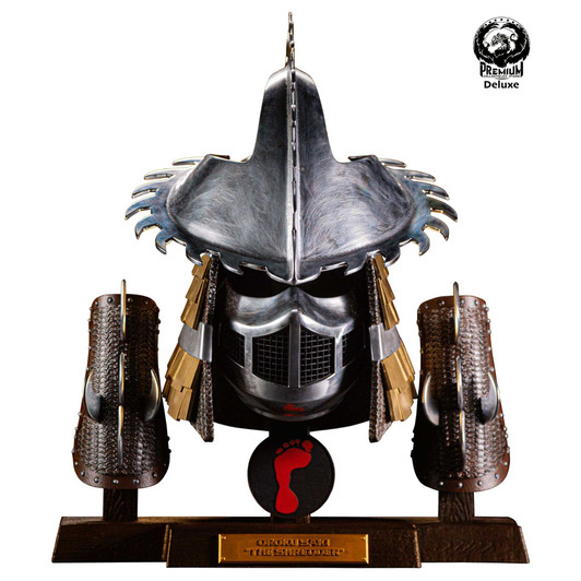 Shredder Life-Sized Stainless Steel Armor Set - Ooze Edition Premium Collectibles Studio (PCS) TMNT Collectible Figure