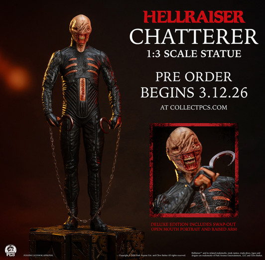 Hellraiser Chatterer Collectible Statue PCS