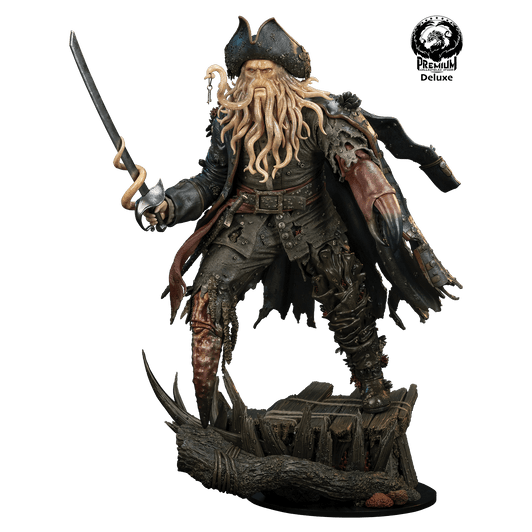 Davy Jones Deluxe Collectible Figure from Pirates of the Caribbean - Premium Collectibles Studio (PCS)