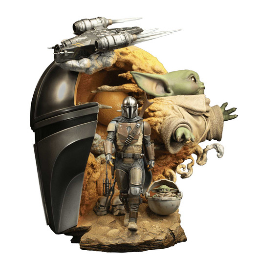 The Mandalorian - Fine Art Bust Premium Collectibles Studio (PCS) Star Wars Collectible Figure