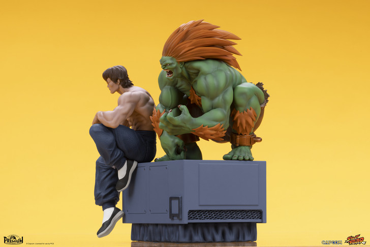 Fei Long and Blanka - Street Jam Statue Set