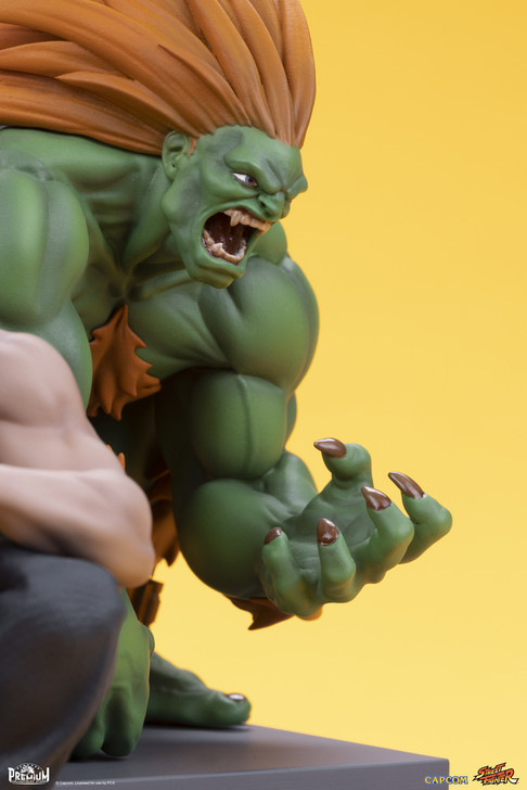 Fei Long and Blanka - Street Jam Statue Set