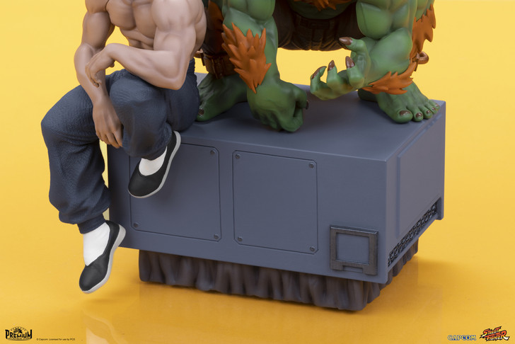 Fei Long and Blanka - Street Jam Statue Set