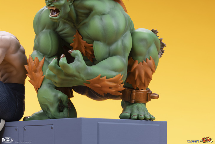 Fei Long and Blanka - Street Jam Statue Set
