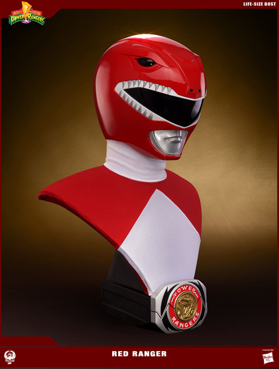 Red Ranger Life Size Bust