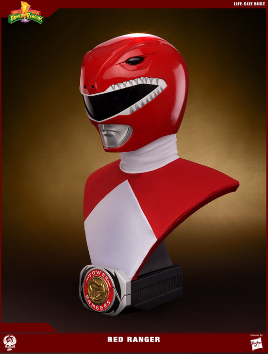 Red Ranger Life Size Bust