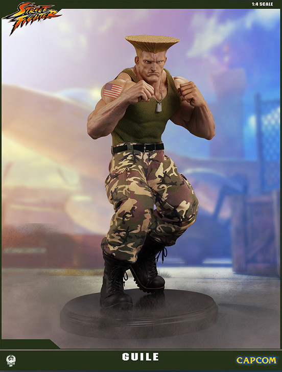 Guile Ultimate Street Fighter Collectible Figure PCS Statue