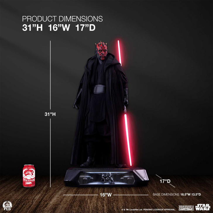 Darth Maul - 1:3 Hyperreal Statue Premium Collectibles Studio (PCS) Star Wars Collectible Figure