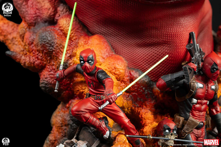 Deadpool - Fine Art Bust Deluxe Edition Premium Collectibles Studio (PCS) Marvel Collectible Figure