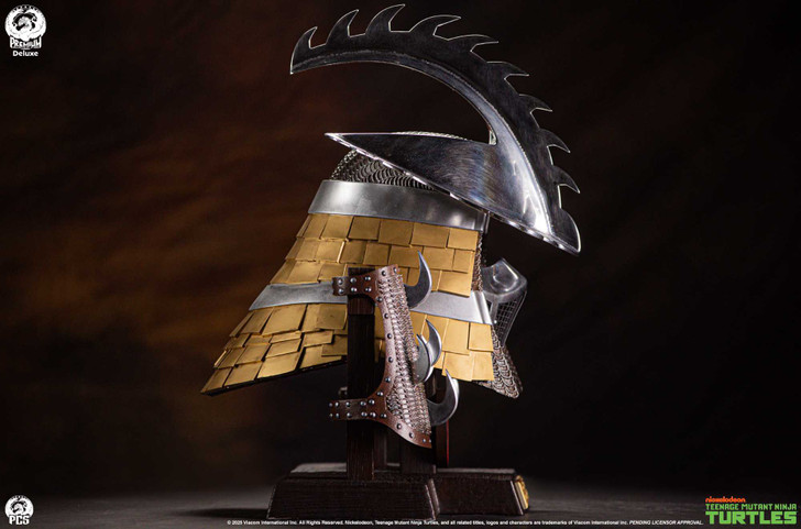 Shredder Life-Sized Electroplated Armor Set - Ooze Edition Premium Collectibles Studio (PCS) TMNT Collectible Figure