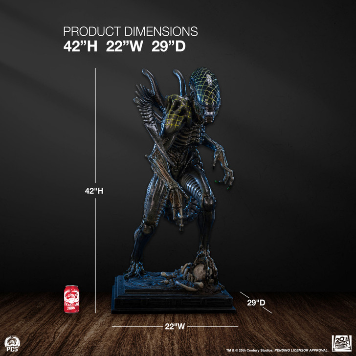 Grid Alien - 1:2 Scale Statue