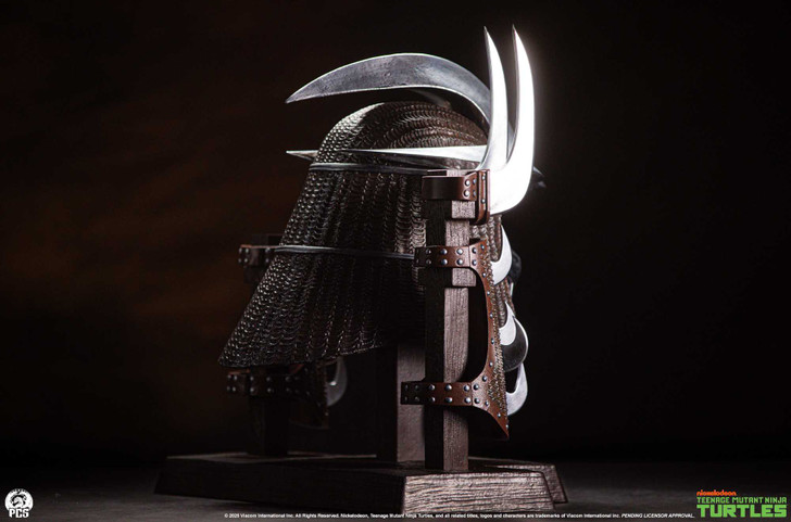 Shredder Life-Sized Stainless Steel Armor Set Premium Collectibles Studio (PCS) TMNT Collectible Figure