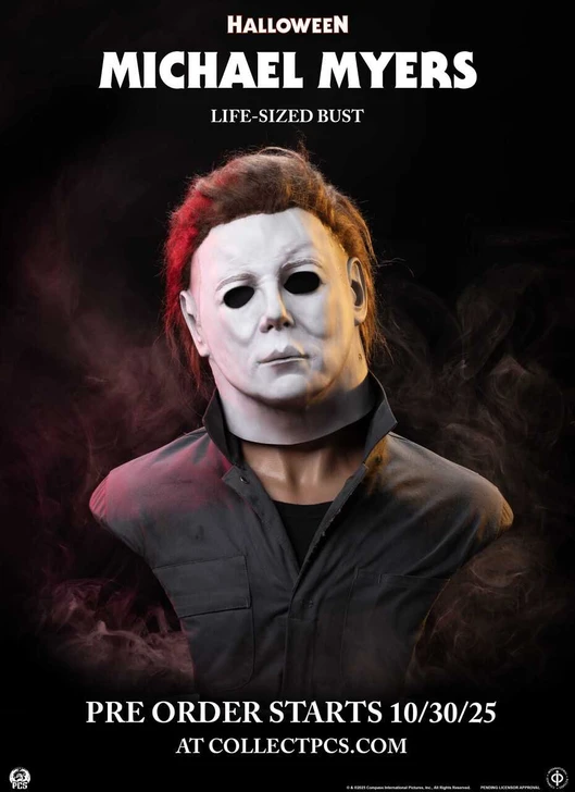 Michael Myers - Life-Sized Bust Premium Collectibles Studio (PCS) Halloween Collectible Figure