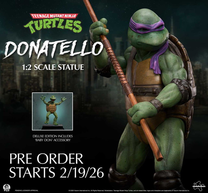 Donatello - 1:2 Scale Premium Collectibles Studio (PCS) TMNT Collectible Figure